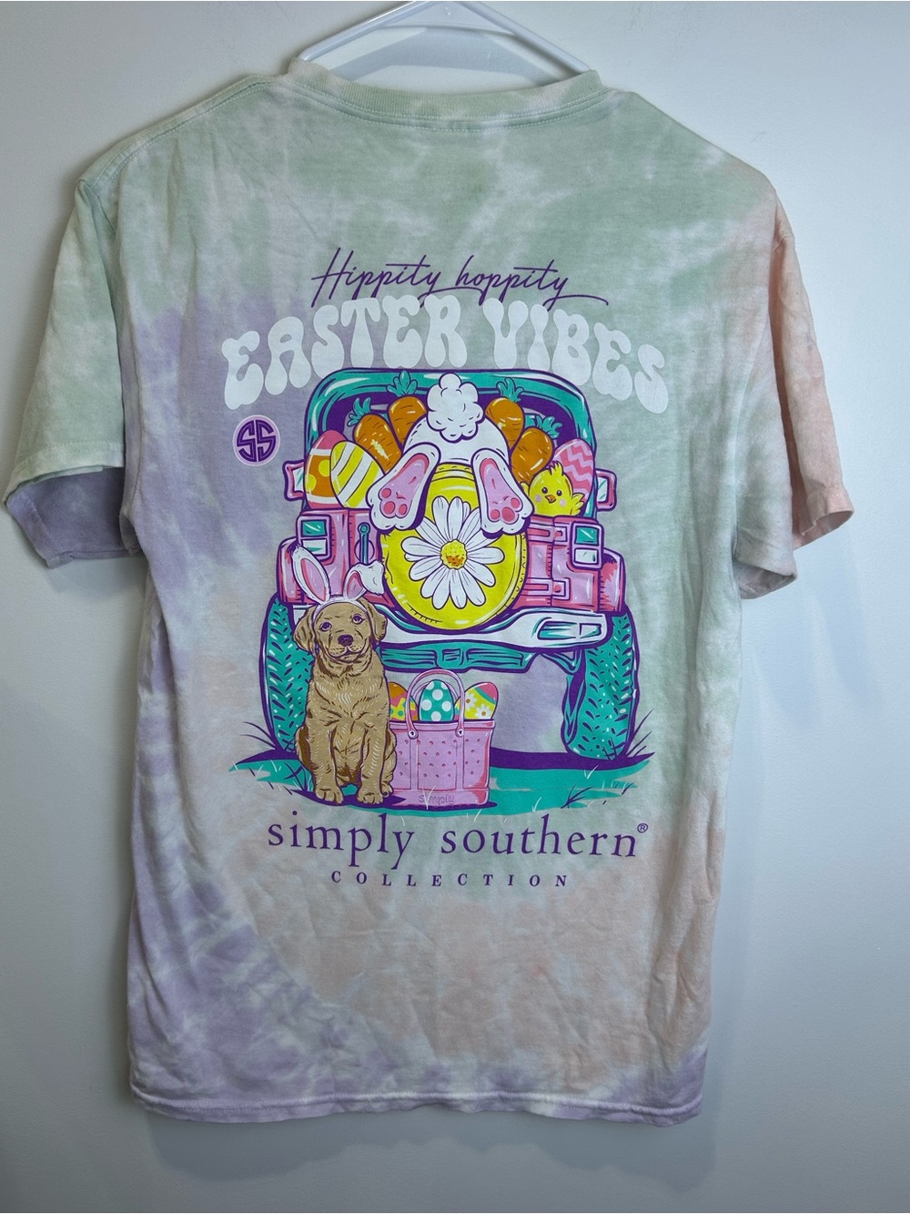 🐣Simply Southern Easter Vibes Tie Dye TShirt 🐰